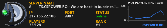 🎃 TS.CSPOWER.RO - We are back in bussines !🎃