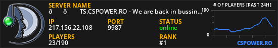 💗😈 TS.CSPOWER.RO - We are back in bussines !😈💗