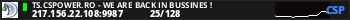 TS.CSPOWER.RO - We are back in bussines !