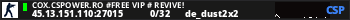 COX.CSPOWER.RO #FREE VIP # Revive!
