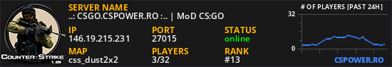 ..: CSGO.CSPOWER.RO :.. | MoD CS:GO