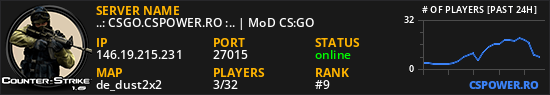 ..: CSGO.CSPOWER.RO :.. | MoD CS:GO