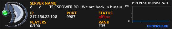 💗😈 TS.CSPOWER.RO - We are back in bussines !😈💗