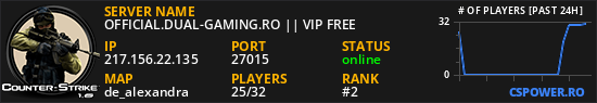 OFFICIAL.DUAL-GAMING.RO || VIP FREE