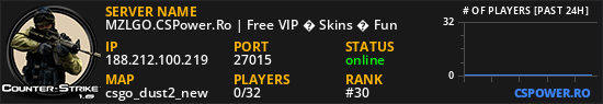 MZLGO.CSPower.Ro | Free VIP � Skins � Fun
