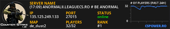 (32:17) ANORMALII.LEAGUECS.RO # BE ANORMAL
