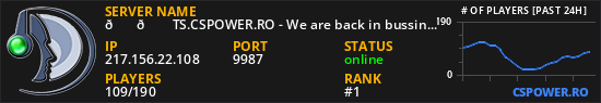 💗😈 TS.CSPOWER.RO - We are back in bussines !😈💗