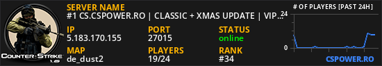 #1 CS.CSPOWER.RO | CLASSIC + XMAS UPDATE | VIP FREE |